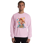Best DAD EverBest DAD Ever SweatshirtShow off dad pride in the ultra-cozy "Best DAD Ever" Graphic Print Cotton Poly Crewneck Sweatshirt. This warm, pre-shrunk sweater features a bold text graphic celebr[Bal]