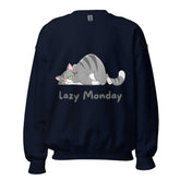 Lazy Monday SweatshirtLazy Monday SweatshirtEmbrace the comfort and warmth of our Lazy Monday Sweatshirt, the perfect companion for those cozy, relaxed days. Crafted to keep you snug and stylish during the col[Bal]