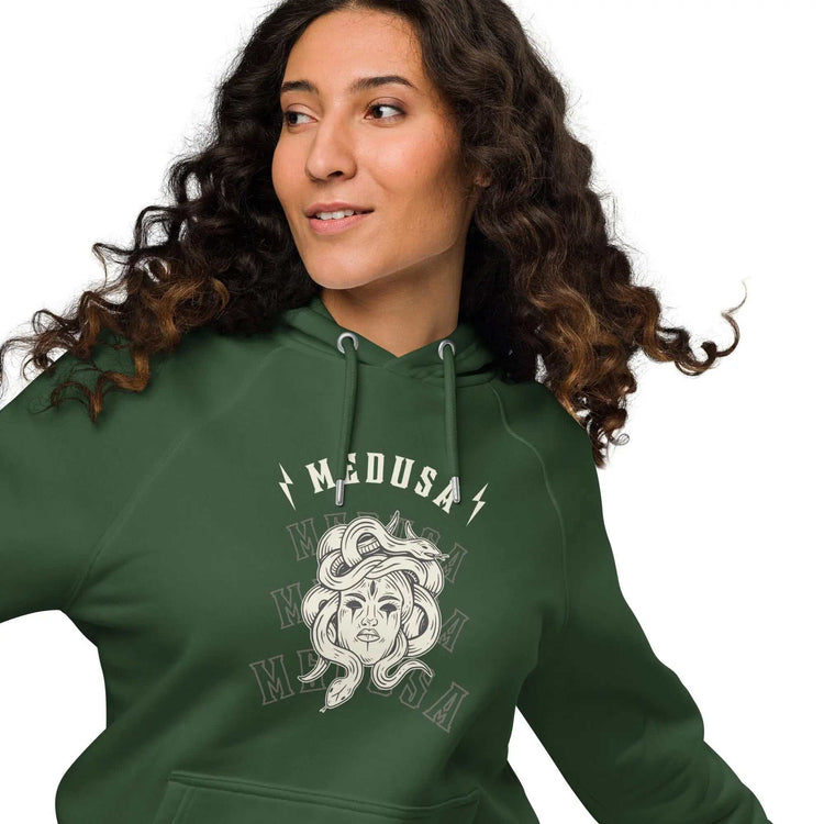 Medusa Baliveno HoodieMedusa Baliveno HoodieEmbrace style without sacrificing comfort with our Medusa Baliveno Hoodie. Crafted for those who appreciate both fashion and coziness, this super-soft unisex eco rag[Bal]