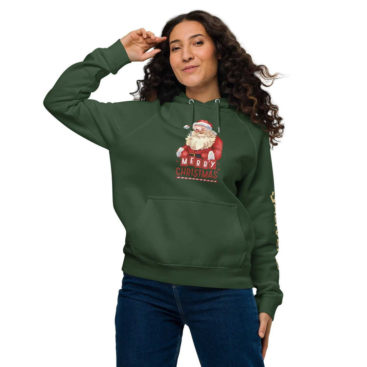 Merry ChristmasMerry Christmas raglan hoodieEmbrace the festive spirit with our Merry Christmas Raglan Hoodie, where style meets comfort effortlessly. This super-soft unisex eco raglan hoodie is the perfect ad[Bal]