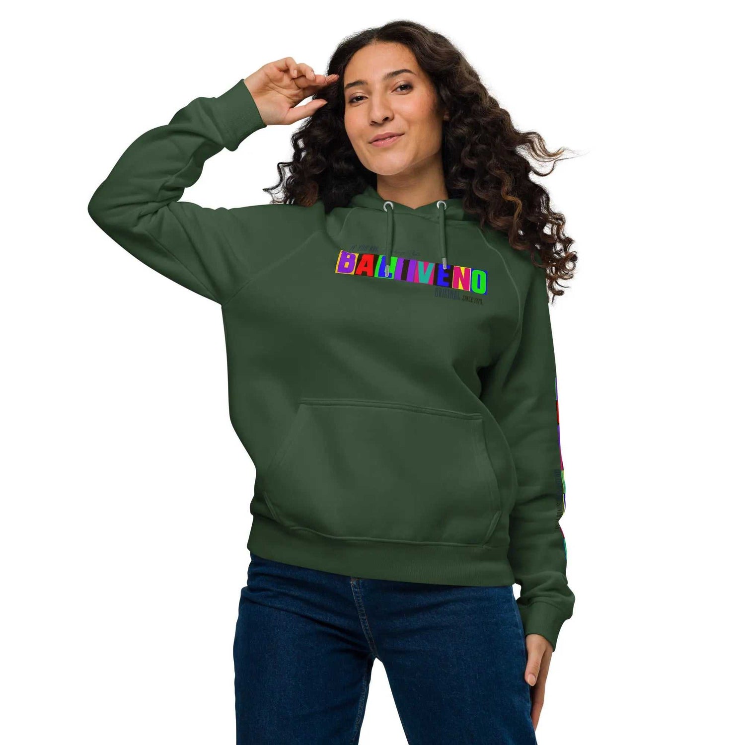 Baliveno Unisex eco raglan hoodieBaliveno Unisex eco raglan hoodieElevate your comfort game without sacrificing style with the Baliveno Unisex Eco Raglan Hoodie. Crafted with a commitment to both comfort and sustainability, this ho[Bal]