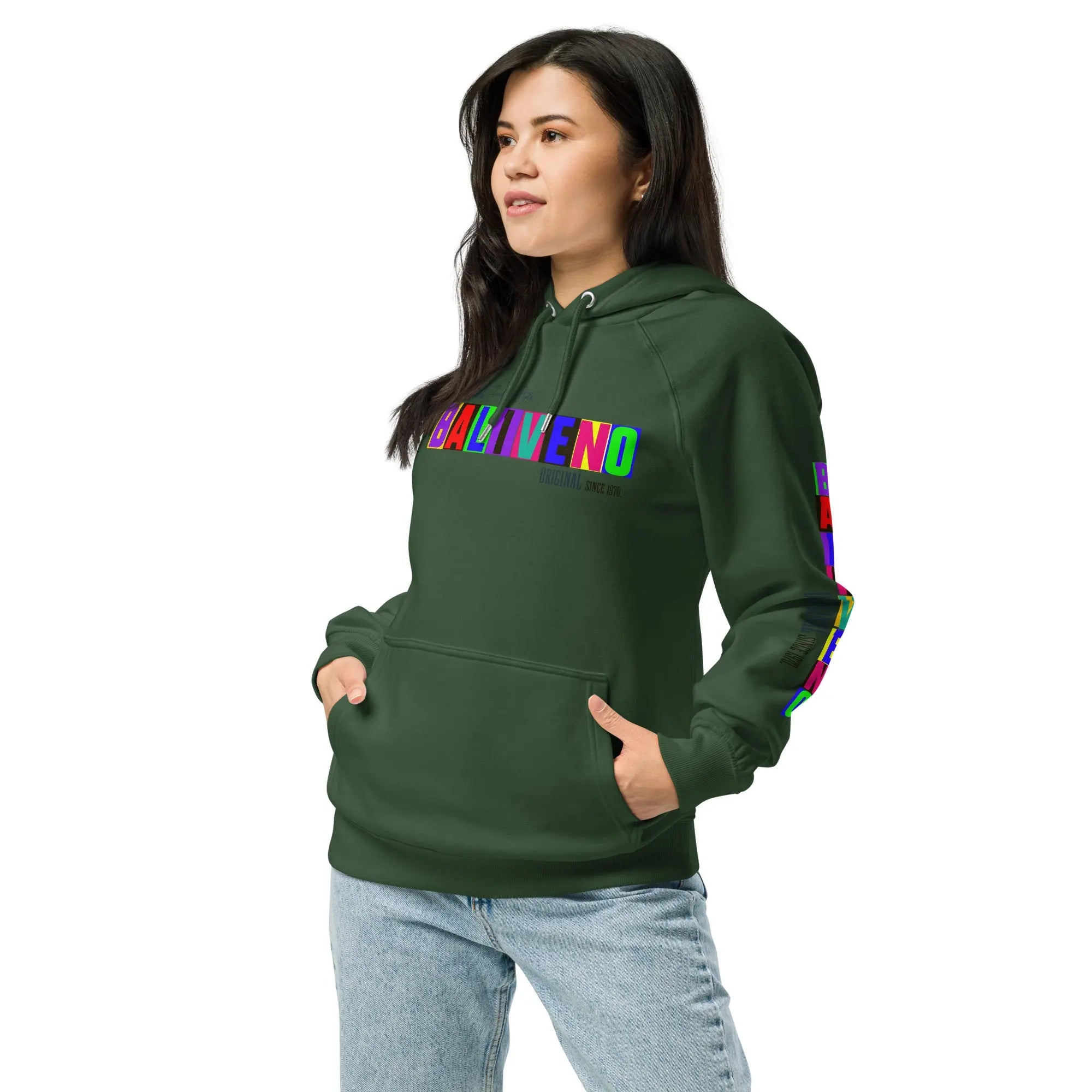 Baliveno Unisex eco raglan hoodie - BALIVENO FASHION HOUSE LTD