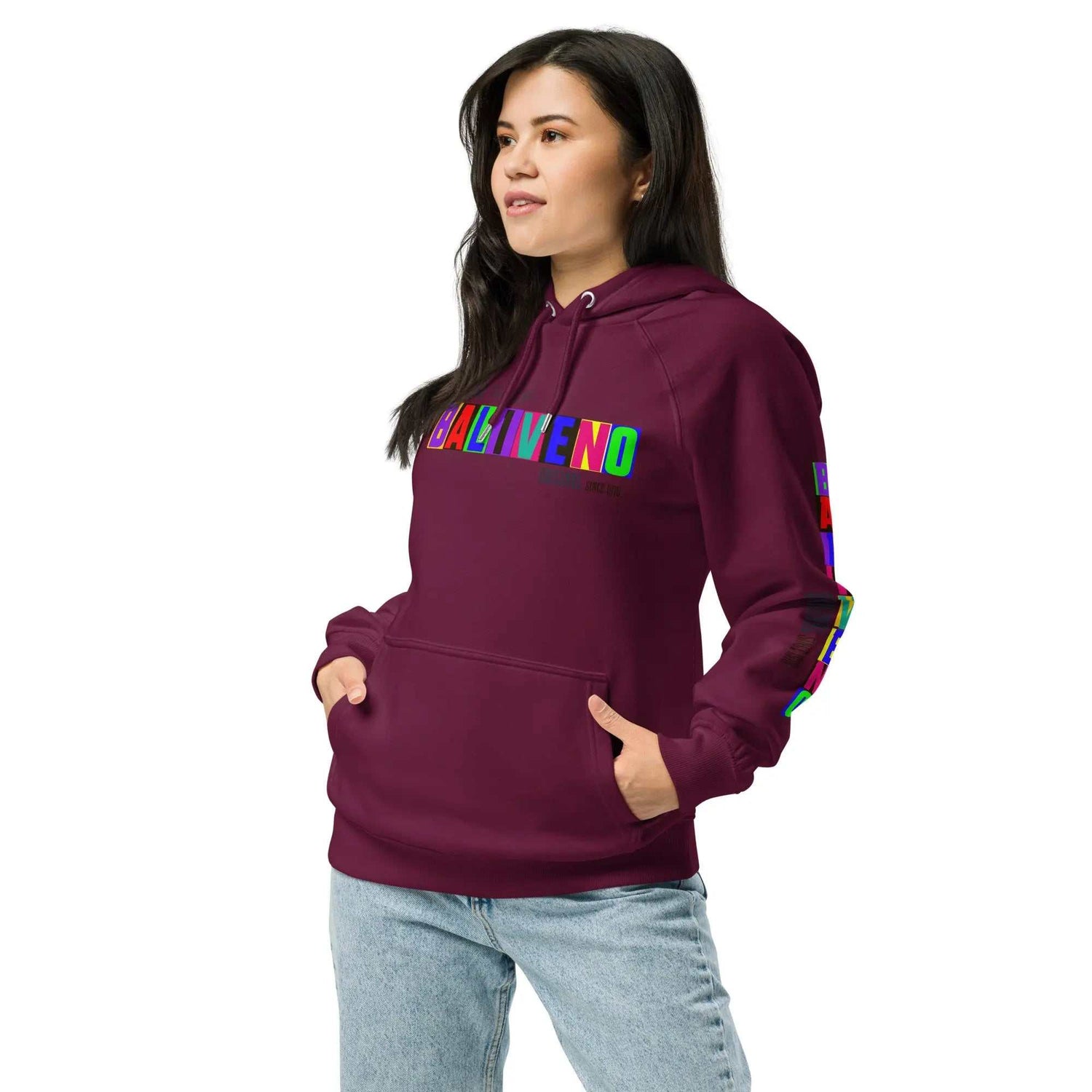 Baliveno Unisex eco raglan hoodieBaliveno Unisex eco raglan hoodieElevate your comfort game without sacrificing style with the Baliveno Unisex Eco Raglan Hoodie. Crafted with a commitment to both comfort and sustainability, this ho[Bal]