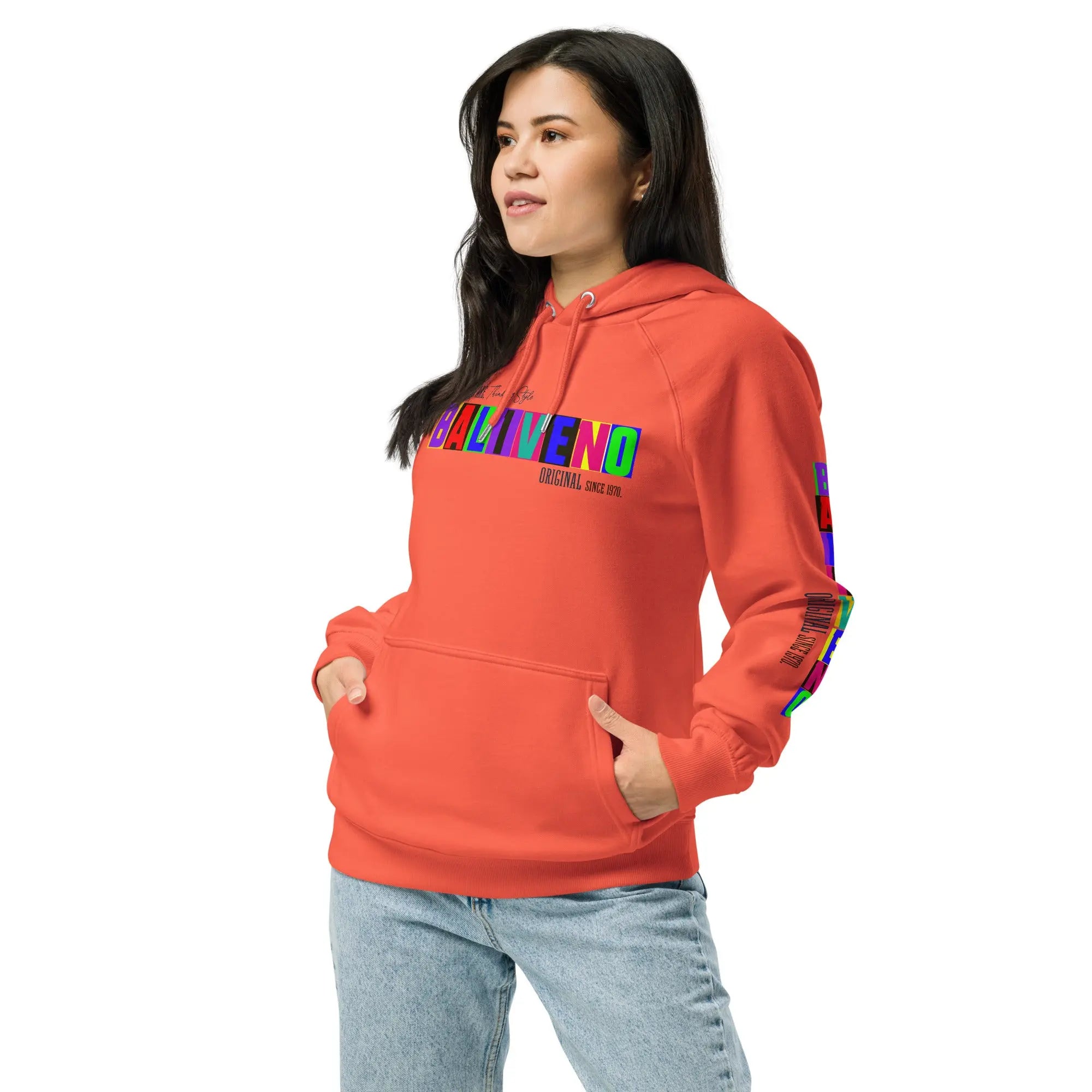 Baliveno Unisex eco raglan hoodie - BALIVENO FASHION HOUSE LTD