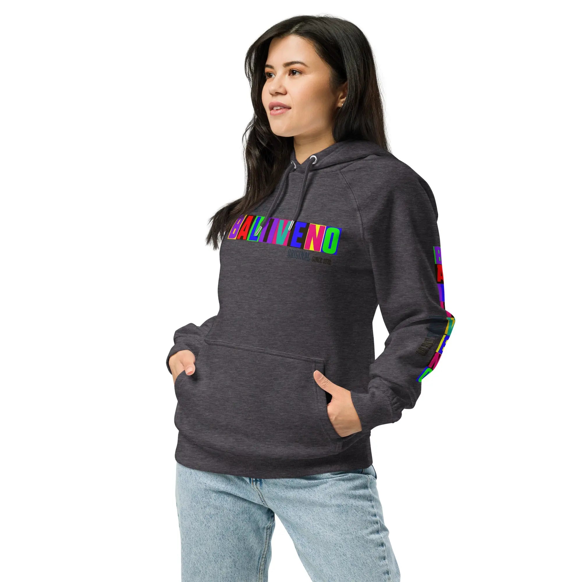 Baliveno Unisex eco raglan hoodie - BALIVENO FASHION HOUSE LTD