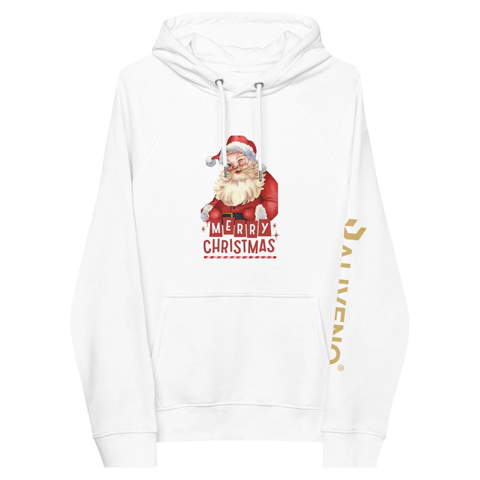 Merry Christmas raglan hoodie - BALIVENO