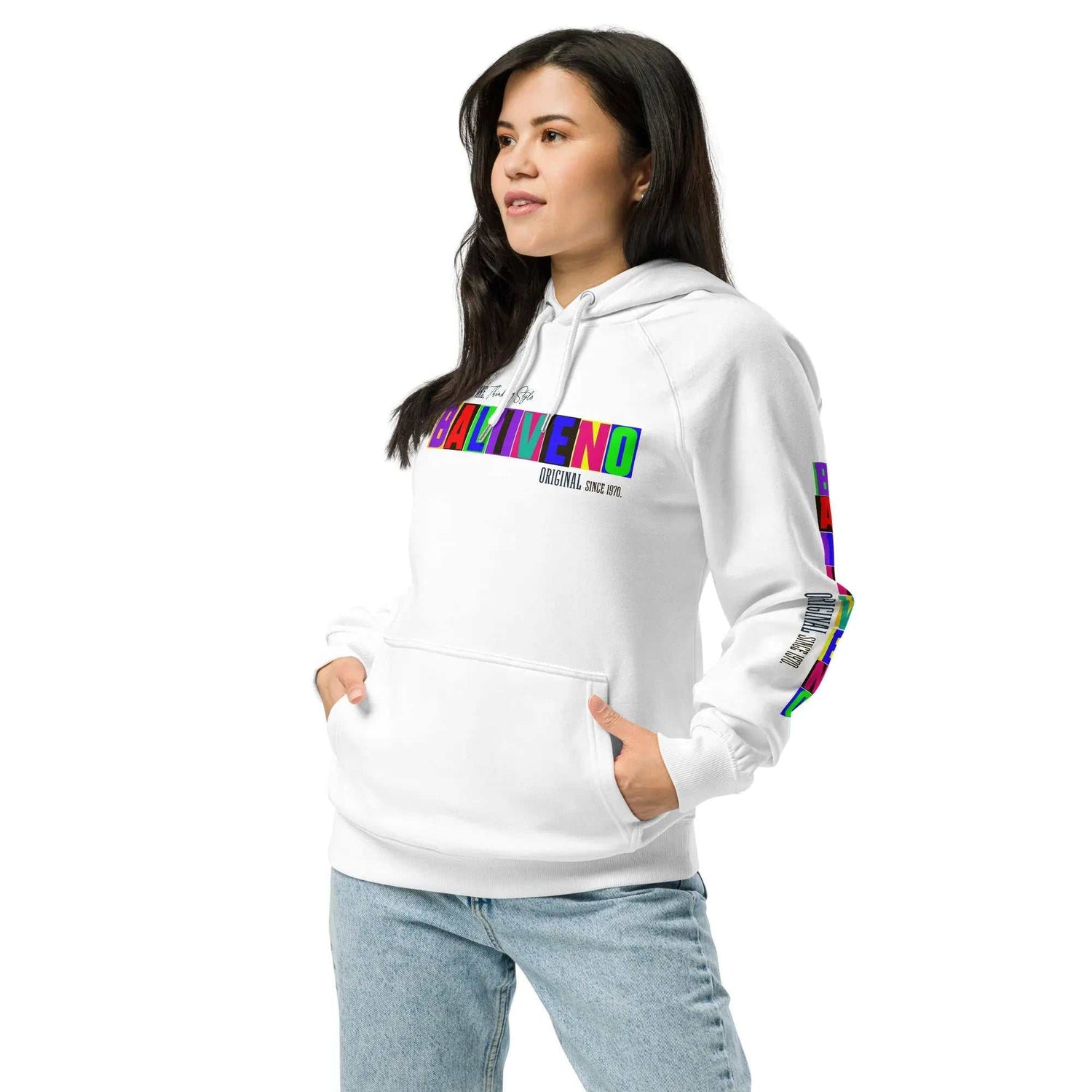 Baliveno Unisex eco raglan hoodieBaliveno Unisex eco raglan hoodieElevate your comfort game without sacrificing style with the Baliveno Unisex Eco Raglan Hoodie. Crafted with a commitment to both comfort and sustainability, this ho[Bal]