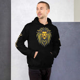 Baliveno Lion HoodieBaliveno Lion HoodieStay cozy and stylish with the ultra-soft Baliveno Lion Graphic Printed Lightweight Pullover Hoodie Sweatshirt. This casual pullover features an eye-catching lion gr[Bal]