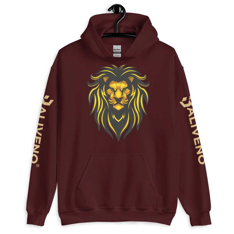 Baliveno LionBaliveno Lion HoodieStay cozy and stylish with the ultra-soft Baliveno Lion Graphic Printed Lightweight Pullover Hoodie Sweatshirt. This casual pullover features an eye-catching lion gr[Bal]