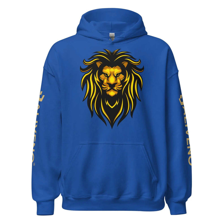 Baliveno Lion HoodieBaliveno Lion HoodieStay cozy and stylish with the ultra-soft Baliveno Lion Graphic Printed Lightweight Pullover Hoodie Sweatshirt. This casual pullover features an eye-catching lion gr[Bal]