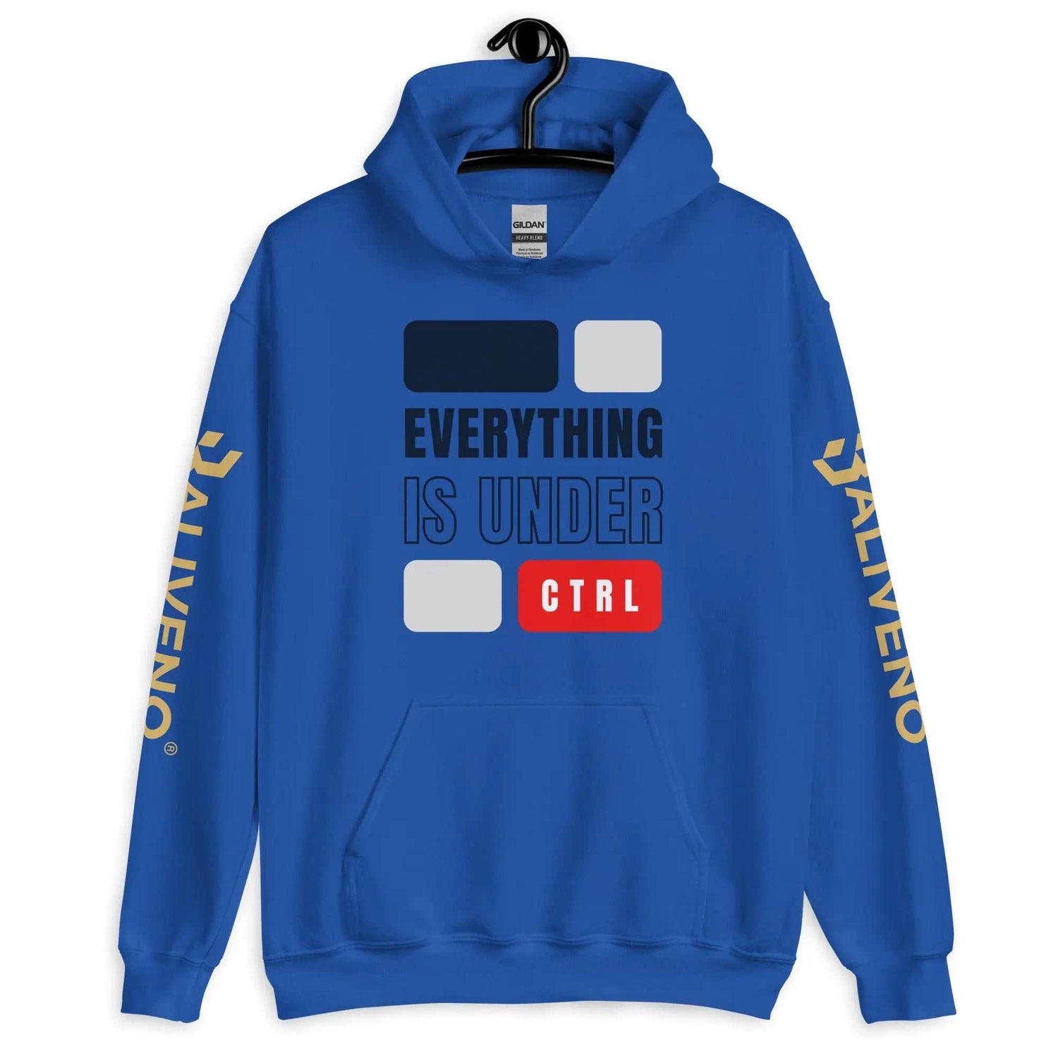 Everything Is Under CTRLEverything Is Under CTRL HoodieStay cozy and show off your relaxed attitude in the ultra-soft "Everything Is Under CTRL" Graphic Print Lightweight Pullover Hoodie. This casual pullover features a [Bal]
