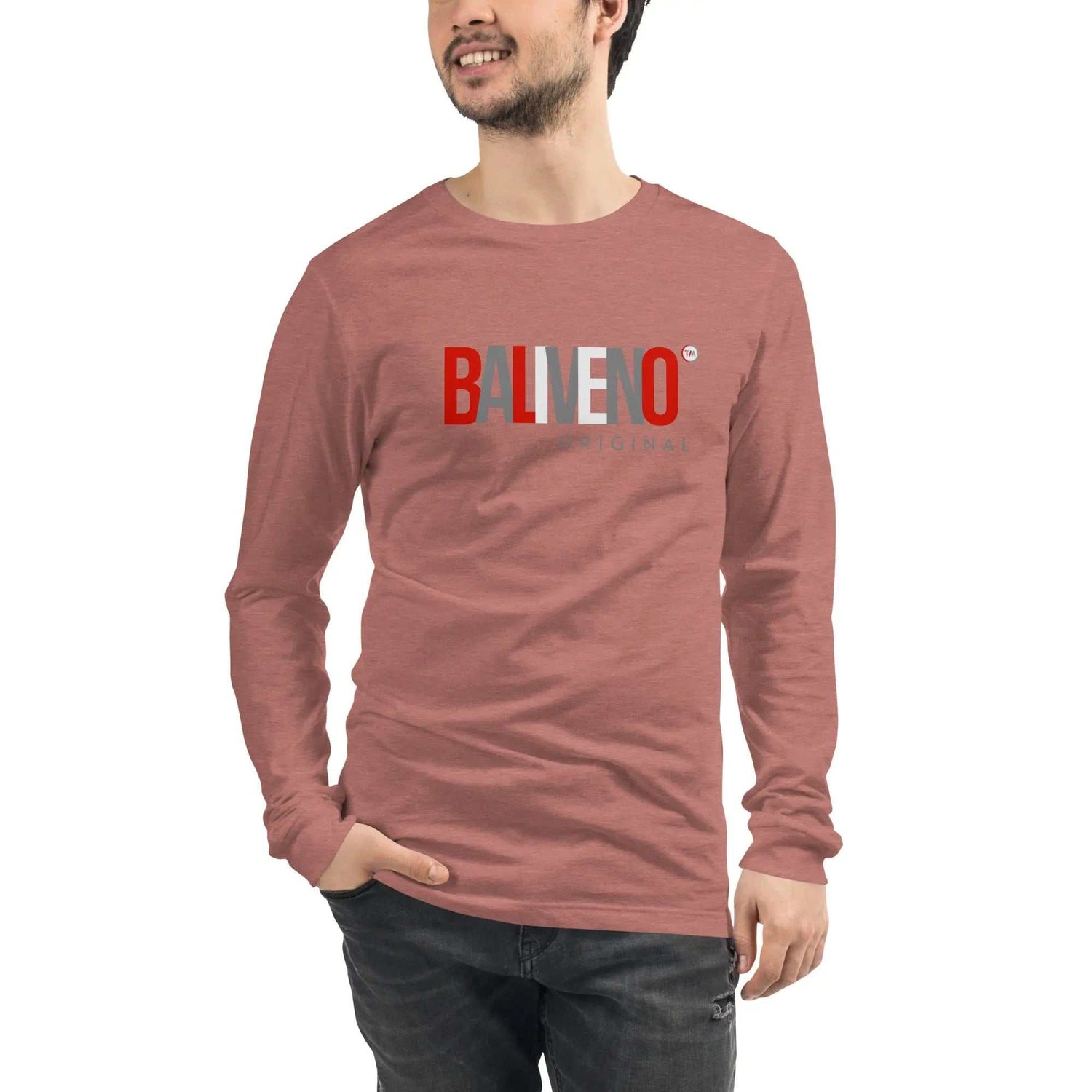 Baliveno Unisex Printed Cotton Long Sleeve TeeBaliveno Unisex Printed Cotton Long Sleeve TeeEnrich your wardrobe with a versatile long sleeve tee. For a casual look, combine it with your favorite jeans, and layer it with a button-up shirt, a zip-up hoodie, [Bal]