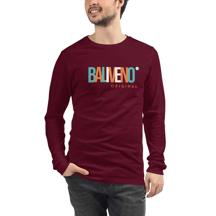 Baliveno Unisex Printed Cotton Long Sleeve TeeBaliveno Unisex Printed Cotton Long Sleeve TeeEnrich your wardrobe with a versatile long sleeve tee. For a casual look, combine it with your favorite jeans, and layer it with a button-up shirt, a zip-up hoodie, [Bal]