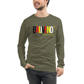 Baliveno Unisex Printed Cotton Long Sleeve TeeBaliveno Unisex Printed Cotton Long Sleeve TeeEnrich your wardrobe with a versatile long sleeve tee. For a casual look, combine it with your favorite jeans, and layer it with a button-up shirt, a zip-up hoodie, [Bal]