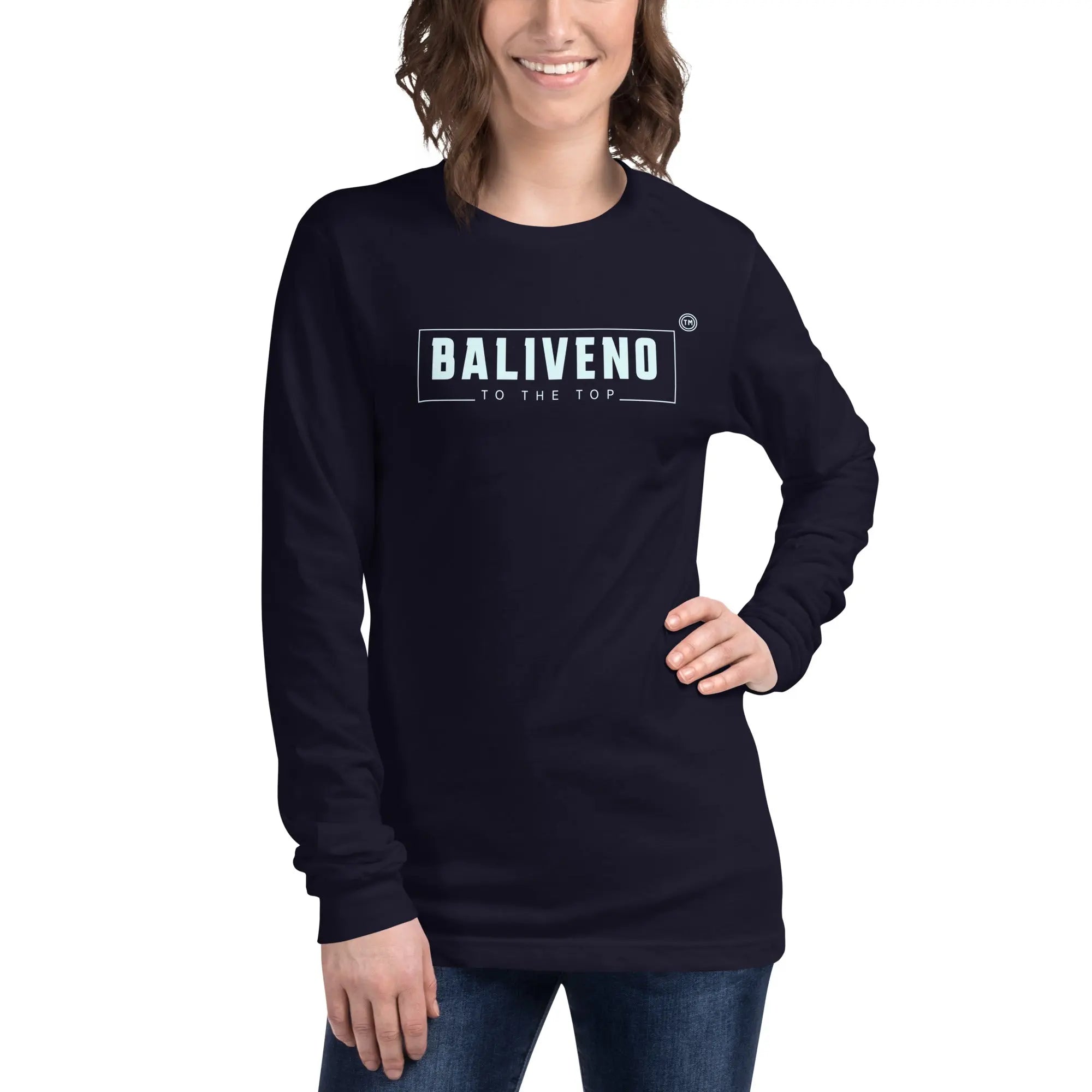 Baliveno Unisex Long Sleeve Tee, Unisex Printed T-shirt, Baliveno Fashion, Cotton T-shirt, - BALIVENO FASHION HOUSE LTD