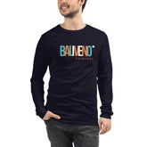 Baliveno Unisex Printed Cotton Long Sleeve TeeBaliveno Unisex Printed Cotton Long Sleeve TeeEnrich your wardrobe with a versatile long sleeve tee. For a casual look, combine it with your favorite jeans, and layer it with a button-up shirt, a zip-up hoodie, [Bal]