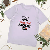 Best Dad Mode OnBest Dad Mode On T-ShirtCelebrate fatherhood in eco-friendly comfort with the "Best Dad Mode On" Graphic Organic Cotton Crewneck T-Shirt. This soft 100% organic ring-spun cotton tee feature[Bal]
