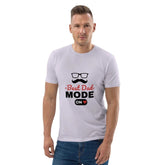 Best Dad Mode OnBest Dad Mode On T-ShirtCelebrate fatherhood in eco-friendly comfort with the "Best Dad Mode On" Graphic Organic Cotton Crewneck T-Shirt. This soft 100% organic ring-spun cotton tee feature[Bal]