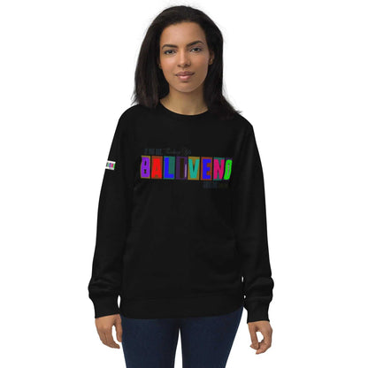 Baliveno Unisex organic sweatshirtBaliveno Unisex organic sweatshirtThe Unisex organic sweatshirt is made of organic and recycled materials, and feels soft and cozy to the touch. It has set-in sleeves, 2×2 rib at collar, and a self-f[Bal]
