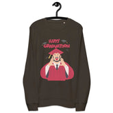 Happy Graduation SweatshirtHappy Graduation SweatshirtCelebrate the milestone of graduation in style with our Happy Graduation Sweatshirt.
Crafted with care from organic and recycled materials, this unisex sweatshirt is[Bal]