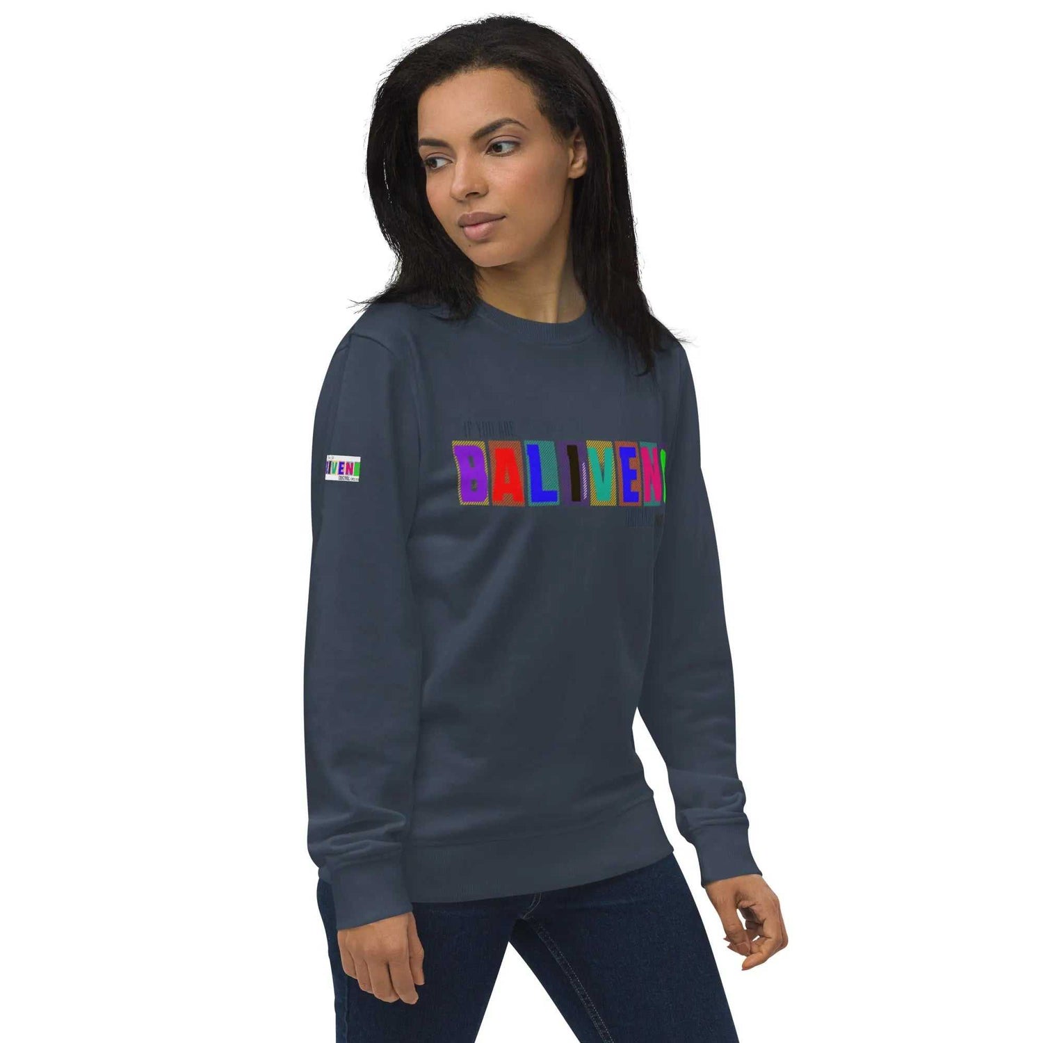 Baliveno Unisex organic sweatshirtBaliveno Unisex organic sweatshirtThe Unisex organic sweatshirt is made of organic and recycled materials, and feels soft and cozy to the touch. It has set-in sleeves, 2×2 rib at collar, and a self-f[Bal]