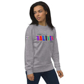 Baliveno Unisex organic sweatshirtBaliveno Unisex organic sweatshirtThe Unisex organic sweatshirt is made of organic and recycled materials, and feels soft and cozy to the touch. It has set-in sleeves, 2×2 rib at collar, and a self-f[Bal]