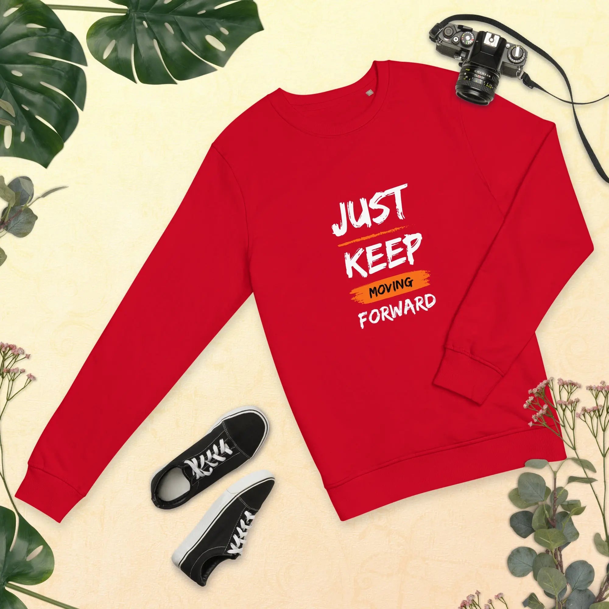 Just Keep Moving Forward Sweatshirt - BALIVENO