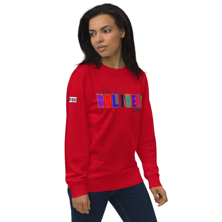 Baliveno Unisex organic sweatshirtBaliveno Unisex organic sweatshirtThe Unisex organic sweatshirt is made of organic and recycled materials, and feels soft and cozy to the touch. It has set-in sleeves, 2×2 rib at collar, and a self-f[Bal]