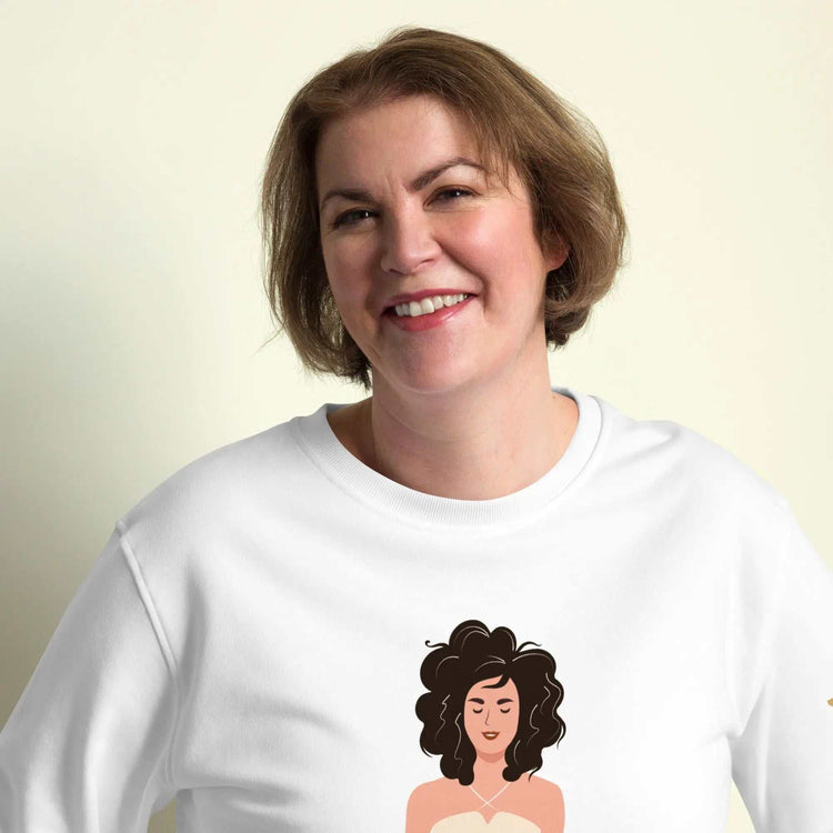 Calmness organicCalmness organic sweatshirtFind your zen in sustainable style with the Calmness Unisex Organic Cotton Recycled Crewneck Sweatshirt. This eco-friendly sweatshirt is crafted from soft organic an[Bal]