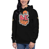 Be Strong HoodieBe Strong HoodieStay motivated and comfortable all year round in the soft Be Strong Cotton Poly Fleece Unisex Pullover Hoodie Sweatshirt. This cozy hooded pullover features an empow[Bal]