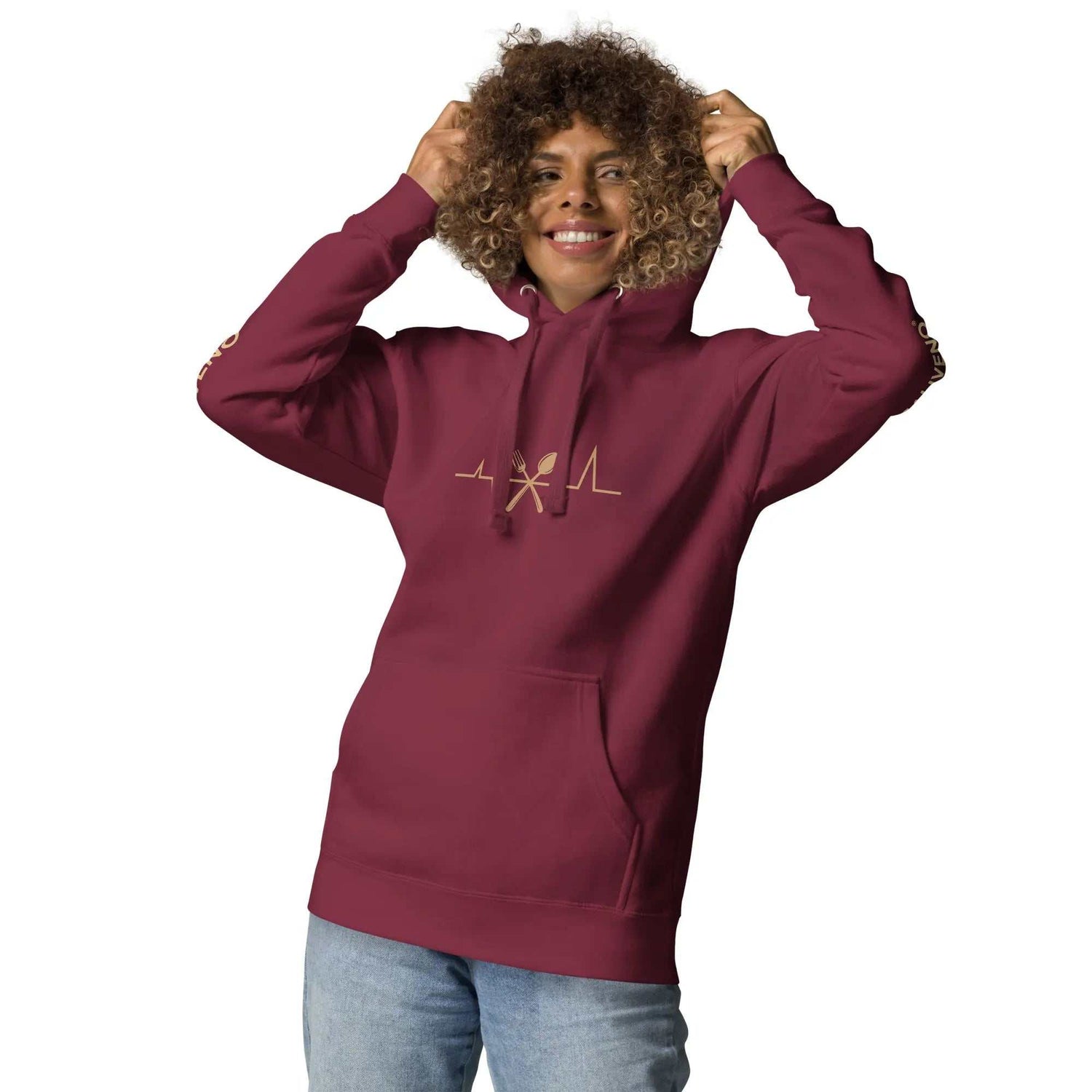 Chef-Heartbeat HoodieChef-Heartbeat HoodieWrap yourself in comfort and style with the Chef-Heartbeat Hoodie – the softest hoodie you&