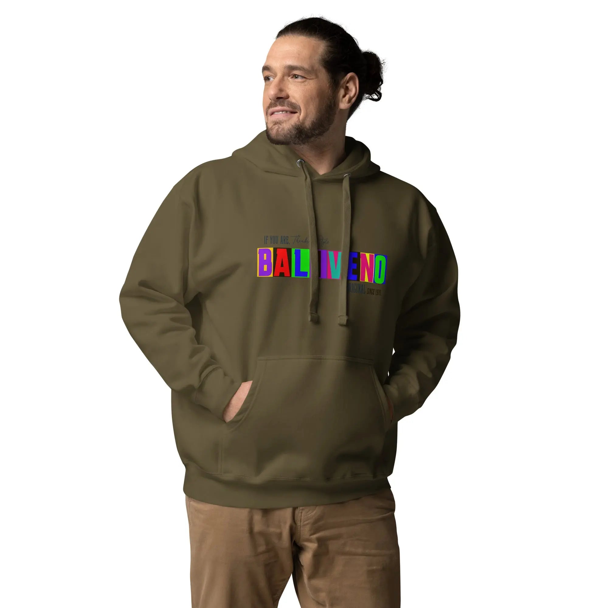 Baliveno Unisex Hoodie, Printed Hoodie, Baliveno Fashion, Cotton Hoodie, - BALIVENO FASHION HOUSE LTD