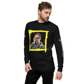 Baliveno GraffitiBaliveno Graffiti SweatshirtAdd an edgy urban vibe to your streetwear looks with the bold Baliveno Cotton Fleece Graffiti Print Crewneck Sweatshirt. This cozy crewneck sweater features an eye-c[Bal]