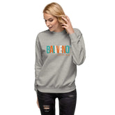 Baliveno Unisex Cotton Sweatshirt – Printed Fashion WearBaliveno Unisex Cotton Sweatshirt – Printed Fashion WearRock a classic sweatshirt silhouette with ribbed crew neck, long sleeve cuffs, and a flat hem. Layer it up or wear it on its own for a contemporary streetwear look. [Bal]