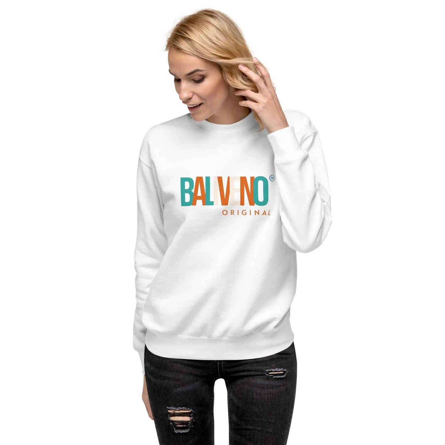 Baliveno Unisex Cotton Sweatshirt – Printed Fashion WearBaliveno Unisex Cotton Sweatshirt – Printed Fashion WearRock a classic sweatshirt silhouette with ribbed crew neck, long sleeve cuffs, and a flat hem. Layer it up or wear it on its own for a contemporary streetwear look. [Bal]
