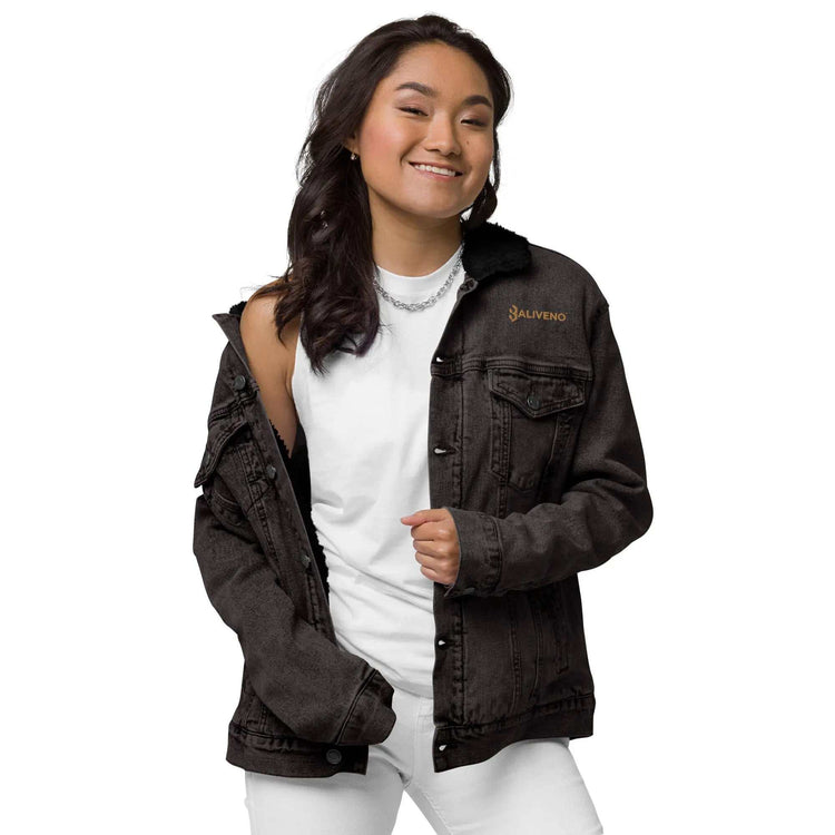 Baliveno denimBaliveno denim sherpa jacketStay cozy and sustainable in classic style with the Baliveno Sherpa Lined Denim Trucker Jacket. This heritage-inspired jean jacket features a soft recycled polyester[Bal]