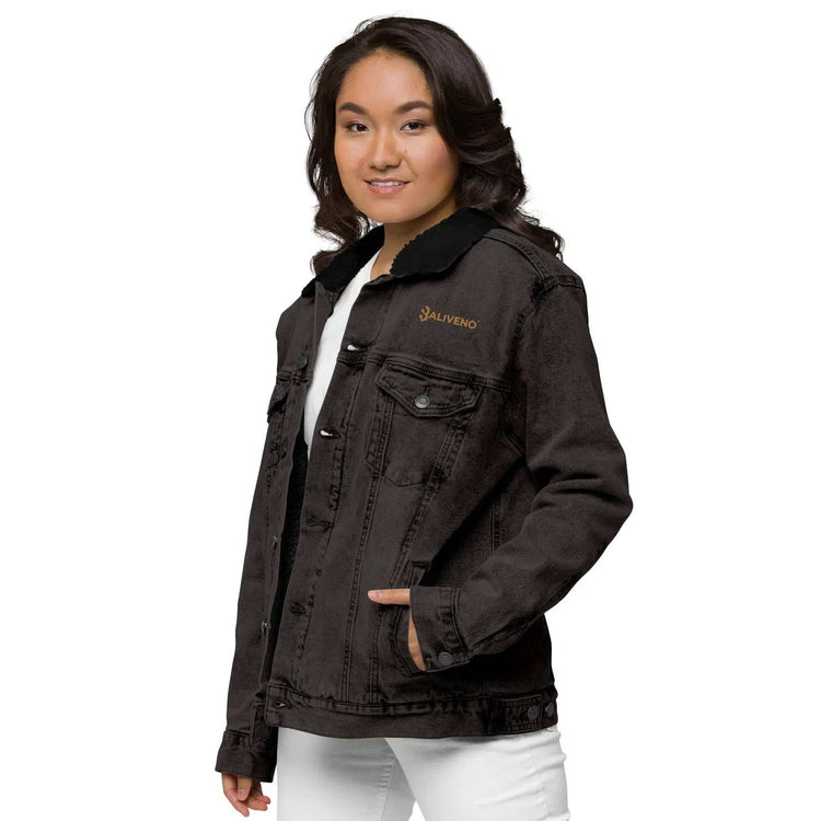 Baliveno denimBaliveno denim sherpa jacketStay cozy and sustainable in classic style with the Baliveno Sherpa Lined Denim Trucker Jacket. This heritage-inspired jean jacket features a soft recycled polyester[Bal]
