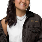 Baliveno denimBaliveno denim sherpa jacketStay cozy and sustainable in classic style with the Baliveno Sherpa Lined Denim Trucker Jacket. This heritage-inspired jean jacket features a soft recycled polyester[Bal]