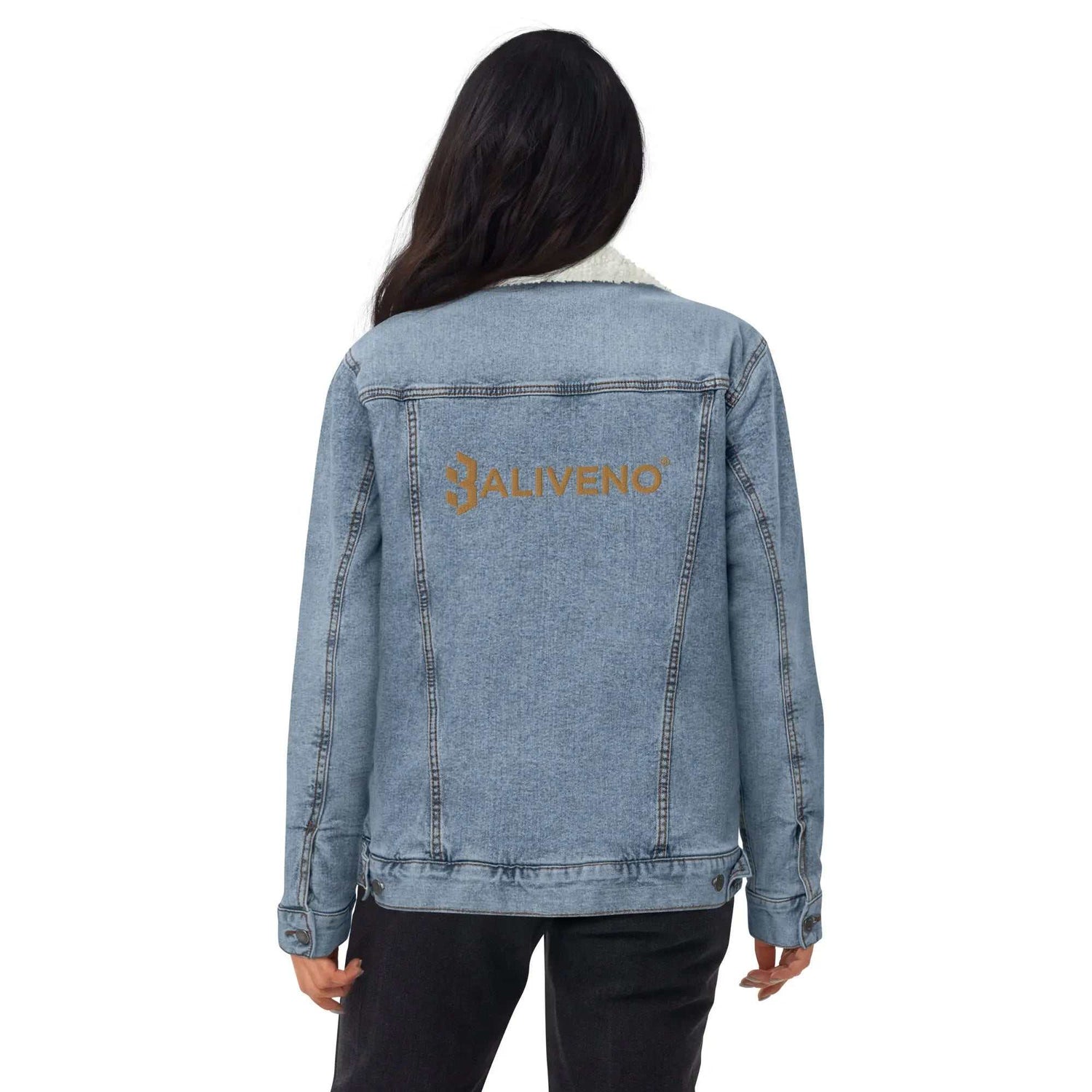 Baliveno denimBaliveno denim sherpa jacketStay cozy and sustainable in classic style with the Baliveno Sherpa Lined Denim Trucker Jacket. This heritage-inspired jean jacket features a soft recycled polyester[Bal]