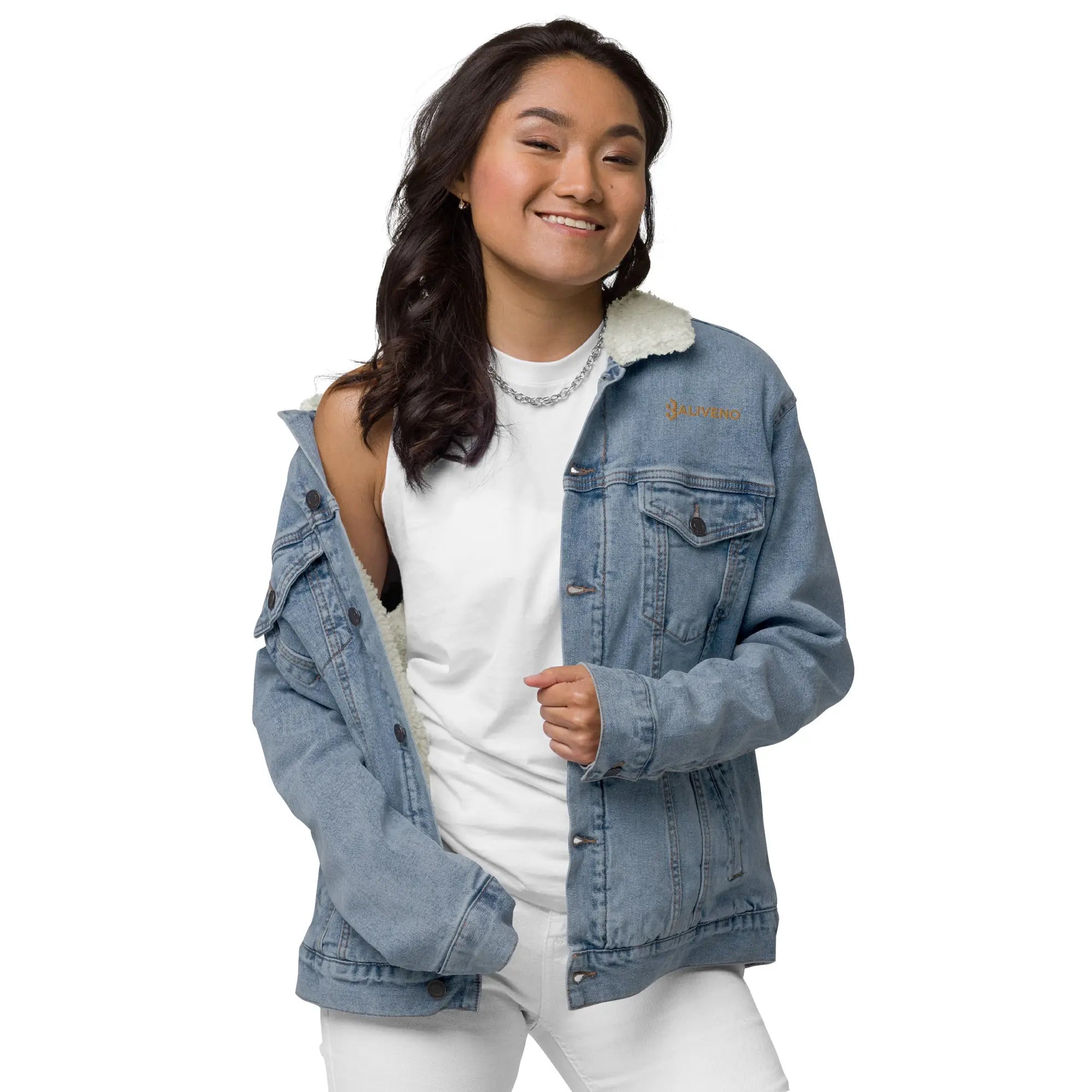 Baliveno denim sherpa jacket - BALIVENO