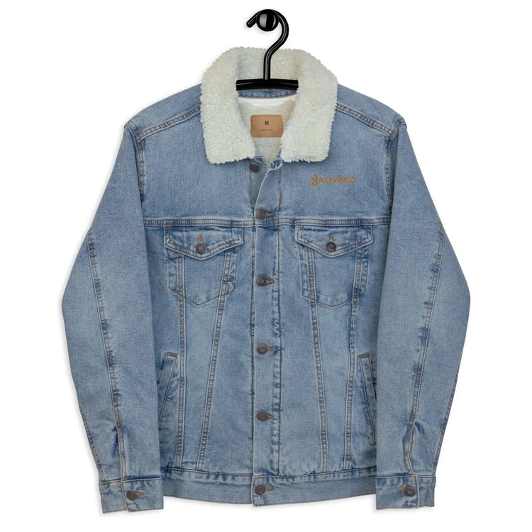 Baliveno denimBaliveno denim sherpa jacketStay cozy and sustainable in classic style with the Baliveno Sherpa Lined Denim Trucker Jacket. This heritage-inspired jean jacket features a soft recycled polyester[Bal]