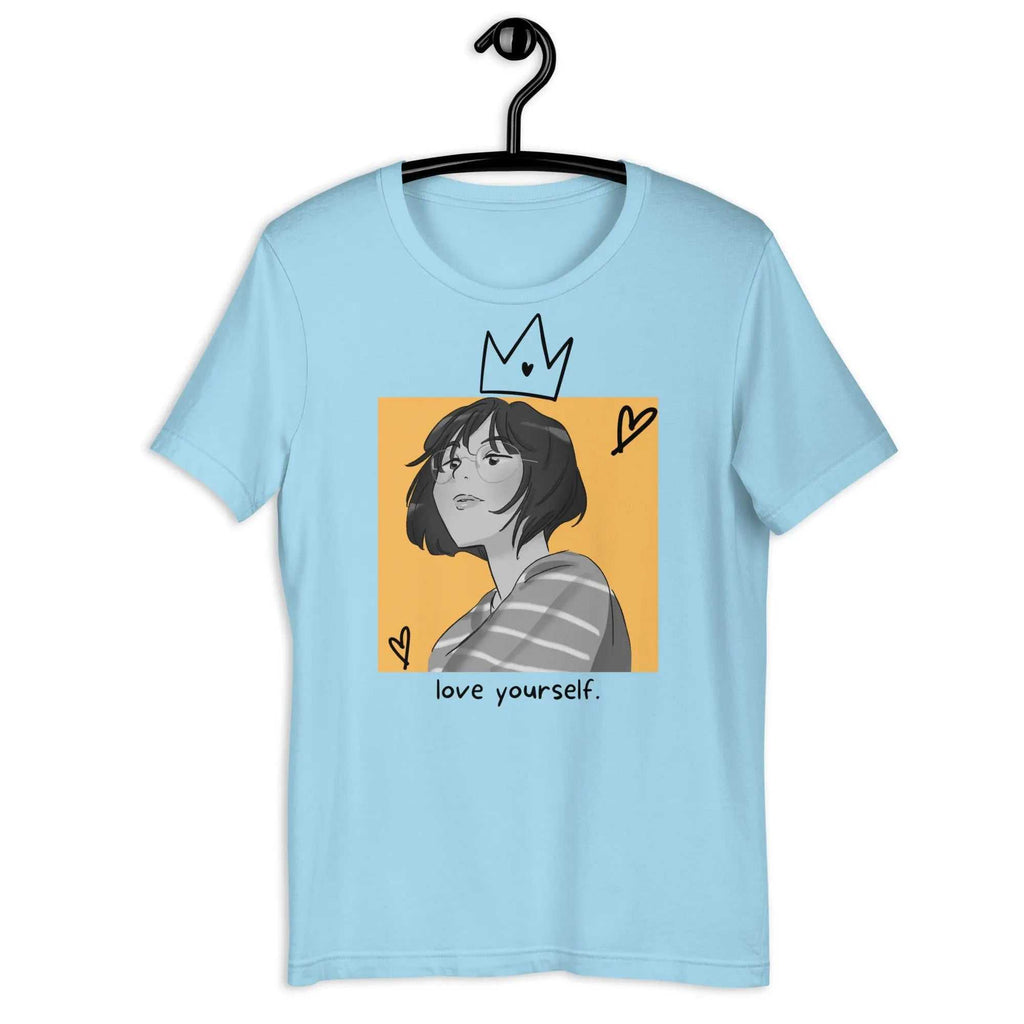 Love Yourself T-ShirtLove Yourself T-ShirtExperience the ultimate comfort and style with our Love Yourself T-Shirt, crafted to be everything you've dreamed of and more. Made from premium quality materials, t[Bal]