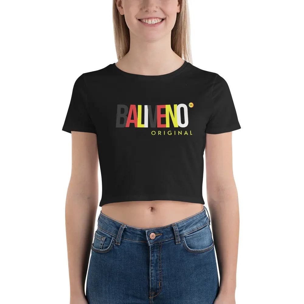 Baliveno Women’s Crop Tee, Baliveno Fashion, Cotton Tee, Womens Tee, Crop Top, Womens Crop Tshirt, - BALIVENO FASHION HOUSE LTD