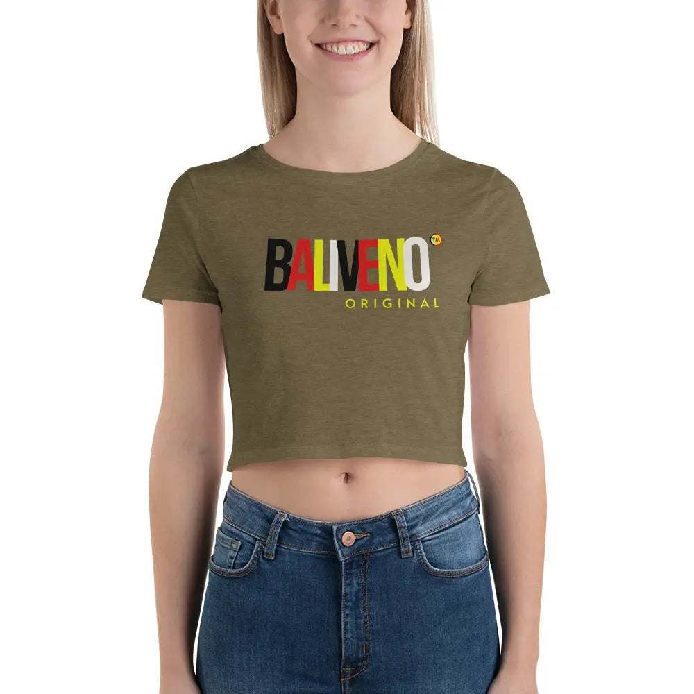 Baliveno Women’s Crop Tee, Baliveno Fashion, Cotton Tee, Womens Tee, CThe season&