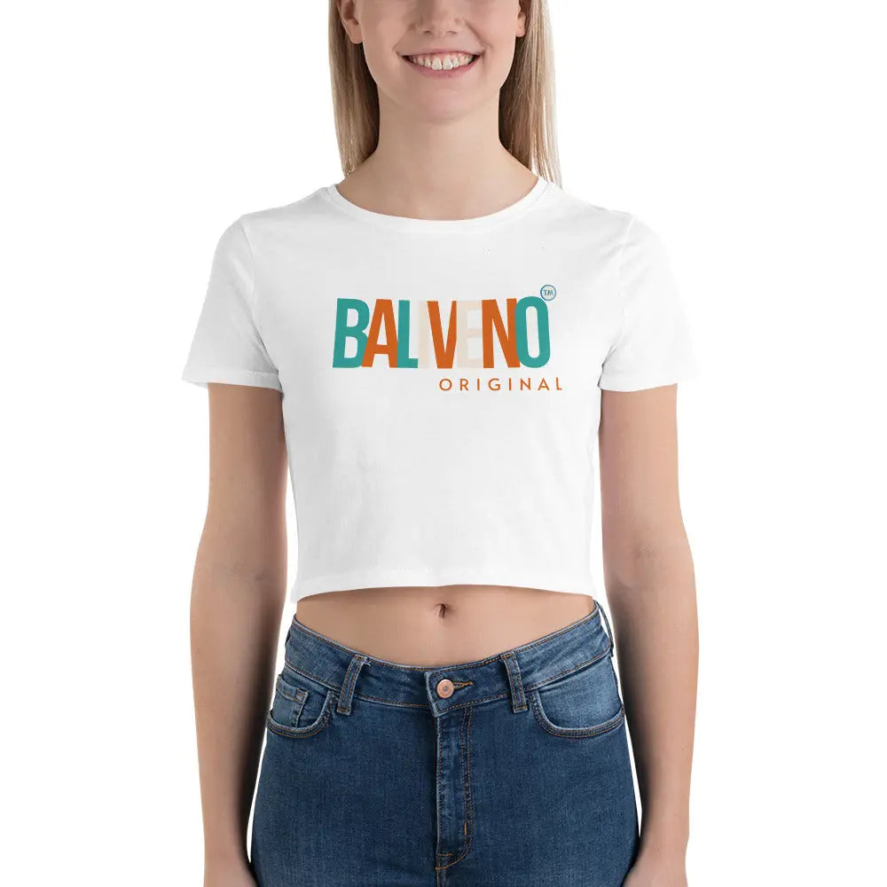 Baliveno Women’s Crop Tee, Baliveno Fashion, Cotton Tee, Womens Tee, Crop Top, Womens Crop Tshirt, - BALIVENO FASHION HOUSE LTD