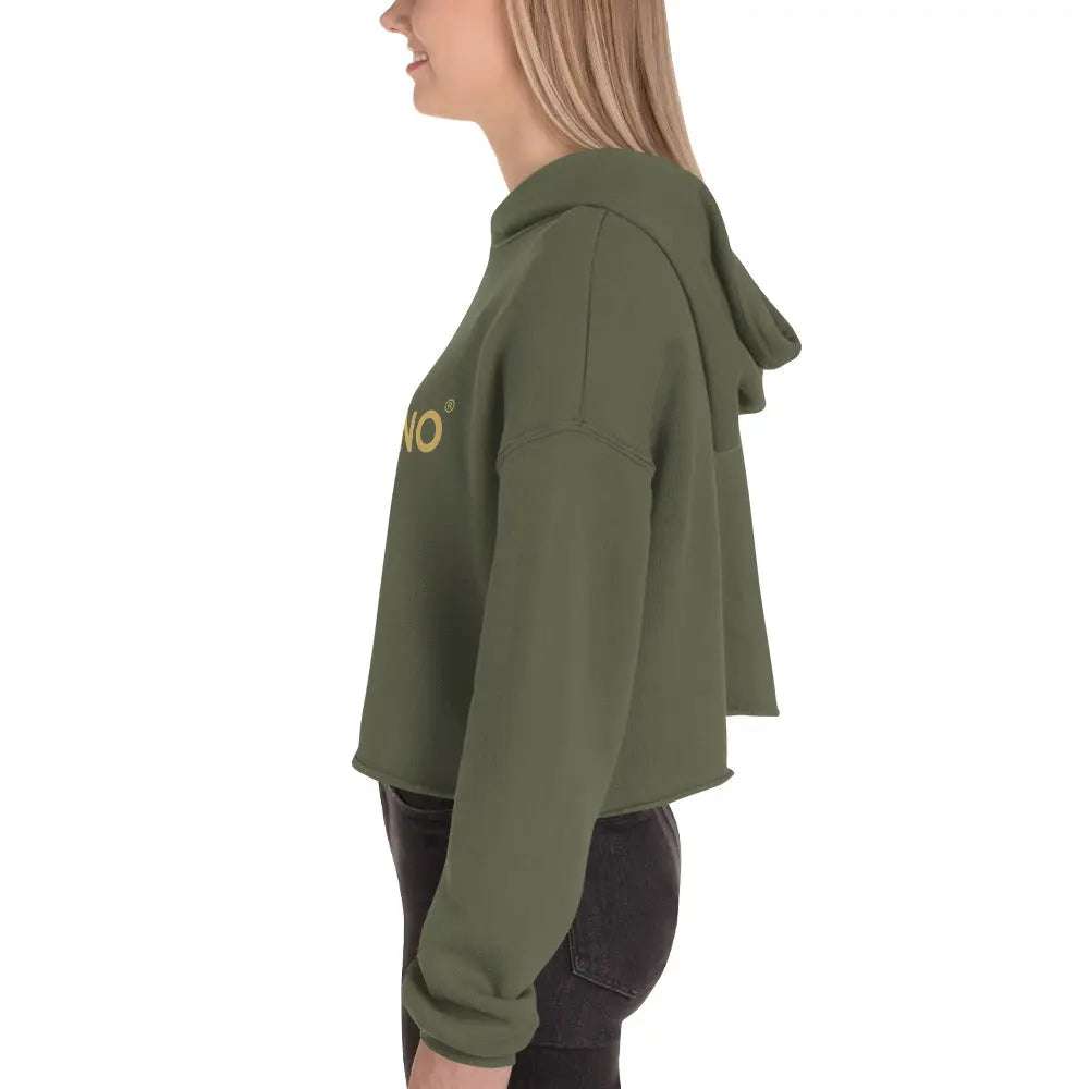 Baliveno Crop HoodieBaliveno Crop HoodieMake a stylish statement in this trend-setting Baliveno Cropped Raw Hem Drawstring Hoodie. This modern take on the classic pullover features an edgy raw hem and adju[Bal]