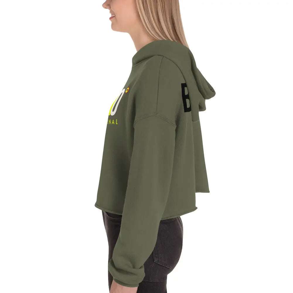 Baliveno Crop HoodieBaliveno Crop HoodieMake a stylish statement in this trend-setting Baliveno Cropped Raw Hem Drawstring Hoodie. This modern take on the classic pullover features an edgy raw hem and adju[Bal]