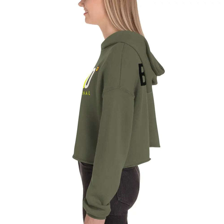 Baliveno Crop HoodieBaliveno Crop HoodieMake a stylish statement in this trend-setting Baliveno Cropped Raw Hem Drawstring Hoodie. This modern take on the classic pullover features an edgy raw hem and adju[Bal]