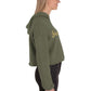 Baliveno Crop HoodieBaliveno Crop HoodieMake a stylish statement in this trend-setting Baliveno Cropped Raw Hem Drawstring Hoodie. This modern take on the classic pullover features an edgy raw hem and adju[Bal]