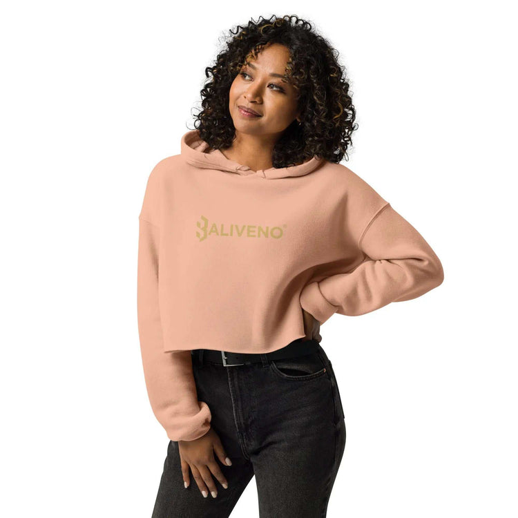 Baliveno CropBaliveno Crop HoodieMake a stylish statement in this trend-setting Baliveno Cropped Raw Hem Drawstring Hoodie. This modern take on the classic pullover features an edgy raw hem and adju[Bal]